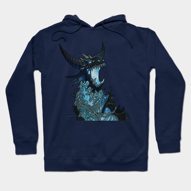 Sindragosa | A legendary dragon Hoodie by MrDoze